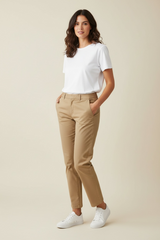 Pantalone dritto tasca a filo