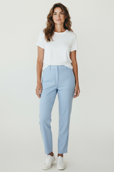 Pantalone dritto tasca a filo