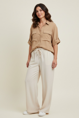 Camicia con doppia tasca sul petto