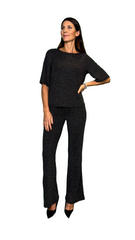 Maglia in lurex girogola