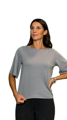 Maglia in lurex girogola