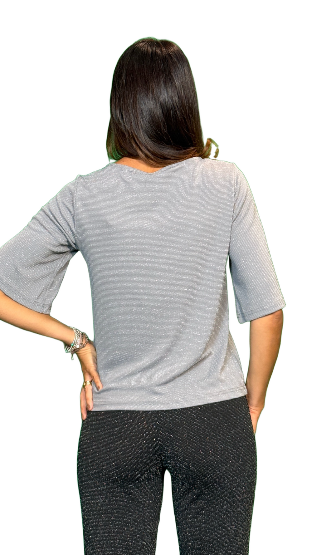 MAGLIA IN LUREX GIROGOLA - image 2