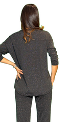 MAGLIA IN LUREX SCOLLO A V - image 6