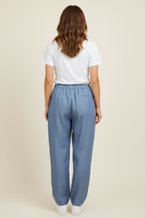 PANTALONE EFFETTO DENIM LEGGERO - image 2