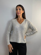 MAGLIONE CON BRILLANTINI