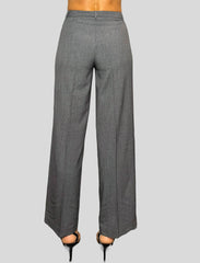 Pantalone palazzo con bottone