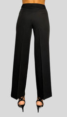 Pantalone palazzo con bottone