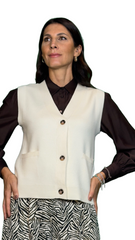 Gilet in viscosa