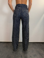 Jeans con strass