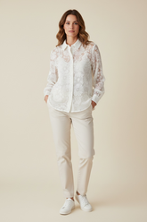 CAMICIA IN VELO FANTASIA FLOREALE