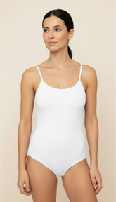 BODY ELASTICIZZATO A BRETELLINE