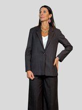 Giacca con inserti in lurex