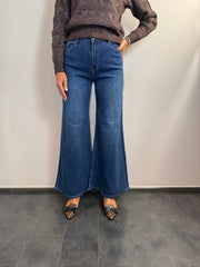 Jeans palazzo elasticizzato