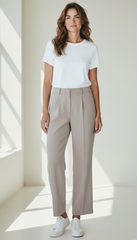 Pantalone gamba dritta