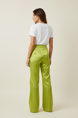 Pantalone zampa vita alta