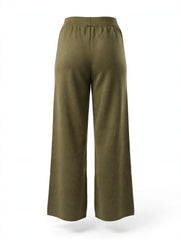 PANTALONE A PALAZZO CON ELASTICO IN VITA