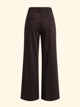 Pantalone a palazzo wide leg a piega