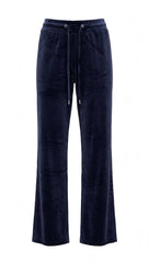 Tuta in ciniglia velluto, felpa zip+ pantalone palazzo