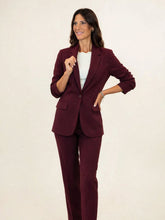 Blazer donna sfiancato monopetto