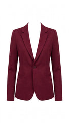 Blazer donna sfiancato monopetto