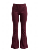 Pantalone punto milano vita alta elastico