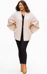 Cardigan kimono oversize modello mantella
