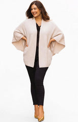 Cardigan kimono oversize modello mantella