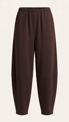 Pantalone punto Milano vita elastica larghezza comoda