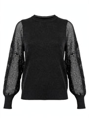 MAGLIA A RETE IN LUREX