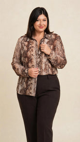 CAMICIA PITONATA