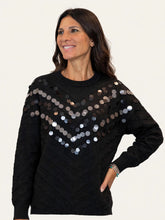 MAGLIA CON PAILLETTES LINEA A SCATOLA