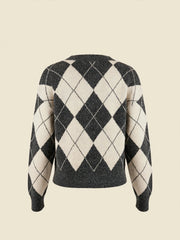 MAGLIONE A ROMBI OVERSIZE