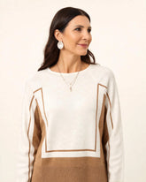 MAGLIA MOTIVO GEOMETRICO