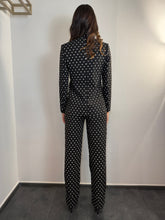 Tailleur a pois con fiocco