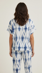 CAMICIA E PANTALONI FANTASIA ROMBI STILIZZATA