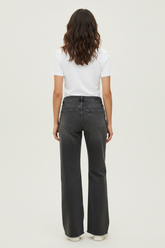 Jeans a palazzo elasticizzato 5 tasche