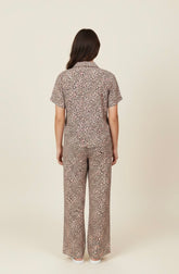 Pantalone fantasia mini animalier