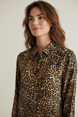 Camicia stampa animalier