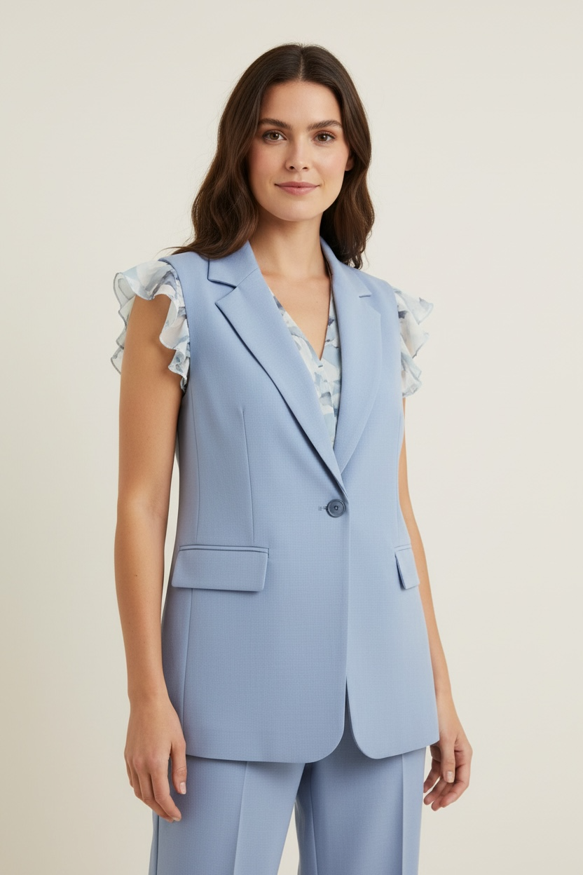 GILET MONOPETTO LUNGO - image 6