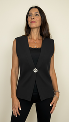 Gilet scollo a V