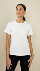 T-shirt girogola linea dritta
