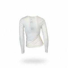 T-shirt manica lunga aderente girogola