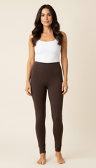 Leggings vita alta effetto slim