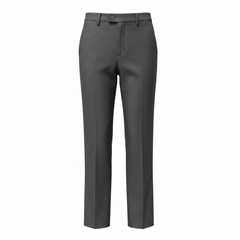 Pantalone gamba larga cintura sartoriale