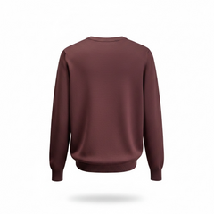 Maglia rasata a girocollo linea dritta