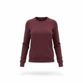 Maglia rasata a girocollo linea dritta