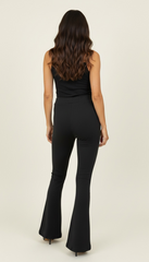 Leggins elsaticizzato a zampa
