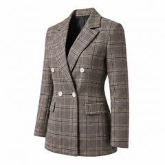 Blazer Doppiopetto check