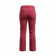 Pantalone a palazzo vita alta e cerniera laterale