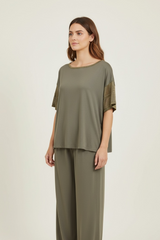 MAGLIA CON MANICA TRAFORATA M/M